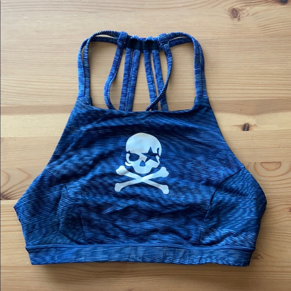 Lululemon Soulcycle Blue Bra
